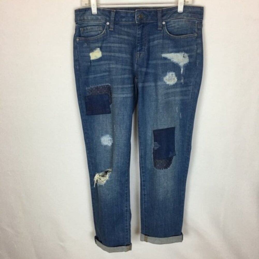Tommy Hilfiger Distressed Boyfriend Jean size 4 - Picture 2 of 8